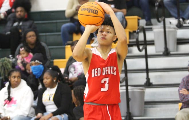 Gerrion Owens brings shooting touch from the outside for a Red Devils team that is no stranger to scoring 80 or more points - even 90-plus points - in a game this season